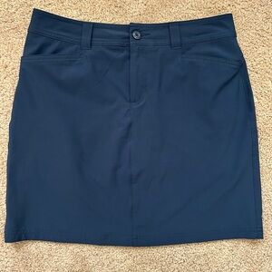 Eddie Bauer Dark Blue Pencil Skirt